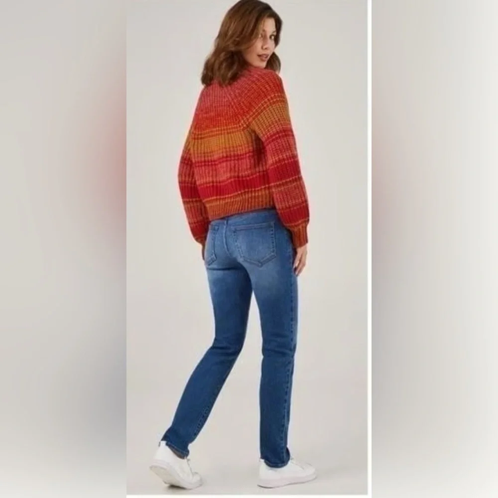 FRYE Ombré Button Down Fall Cardigan Medium
